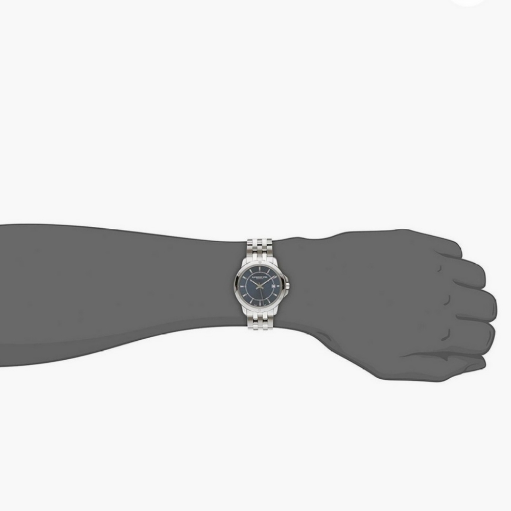 RAYMOND WEIL Tango Blue Dial Stainless Steel Mens Watch 5591-ST-50001 - Picture 3 of 6